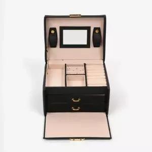 반지보관함 3단 액세서리 보석함 블랙 시계보관함 악세사리보관