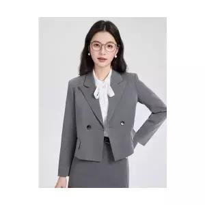 여성용 오피스룩 정장 블레이저 라이트 세트 정장세트 쇼트 코트 핏예쁜 직장 인기1