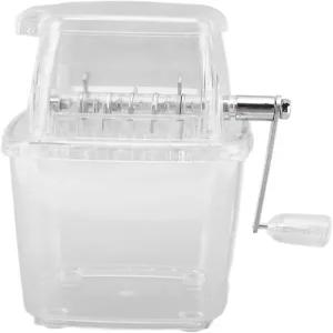 TOPINCN 수동 제빙기 가정용 주방용 투명 갖춘 빙수 구조를 다기능 내부 기계 제빙기투명