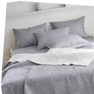 이불 줄누비 스프레드 싱글 그레이 침구 바닥이불 인테리어