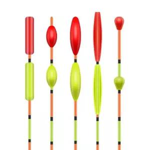 낚시용 플로트 플로팅 보버 형광 부력 볼 낚시 액세서리 드트 폼