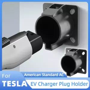 EV 충전기 홀더 테슬라 미국 표준 AC 자동차 충전 케이블 브래킷 벽 마운트 액세서리