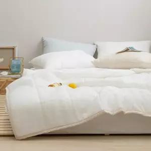 [셀링코리아]S 리빙밸류 엘라 리플 여름 이불 Q사이즈 1장 침구 부드러운 촉감 시원한 이쁜이불 위생