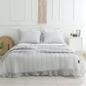 [셀링코리아]S 리빙밸류 뱀부 리플 여름 이불 D/Q사이즈 1장 침구 부드러운 촉감 시원한 위생적