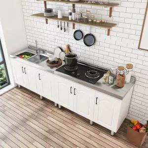 가스레인지 하부장 주방 조리대 수납장 카페 오븐장 스텐