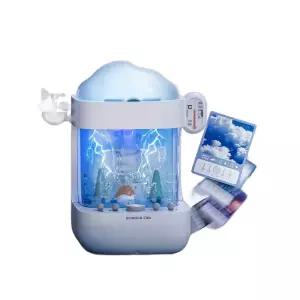 스팀가습기 날씨시뮬레이션 수면보조등 다용도