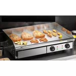 토스트 철판 오코노미야끼 구이판 조절 모델 불판 8mm 이중