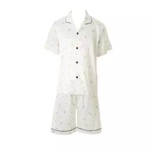 갤러리아 [남]은은한 광택감의 실크필 고양이 프린트 파자마(VPAS206M)