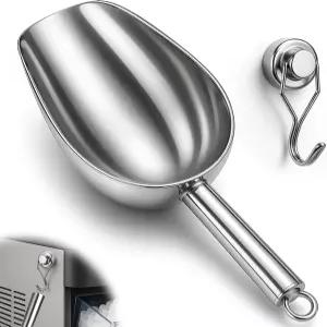 마그네틱 후크가 있는 냉동고용 스테인리스 스틸 키친 GE 대형 얼음 스쿱 바 제빙기 파티 너겟 20 프로필