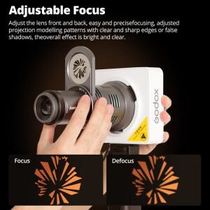 앰비트풀 AL20 포컬라이즈 콘리컬 스누트 광학 콘덴서 아트 특수 형태 빔 (미니 보웬스 영누오 지윤 마운트