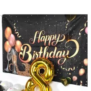 가랜드벽트리 생일장식 현수막 대형 C타입배너