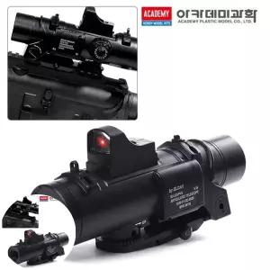 총장난감 아카데미 에어건 파츠 6배율 스코프 (건전지포함)