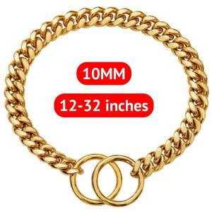 강아지산책와펜 강아지금목걸이 스테인레스 스틸 금속 체인 강아지이름표 인식표