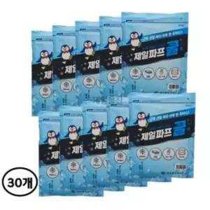 롤온 제일파프 쿨 5매입 붙이는 패드 패치 건강 찜질팩 30개