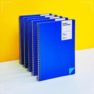 [2개구성] 더블에이 더블드림노트 B5 블루 문구 사무 탕비 QWB75394