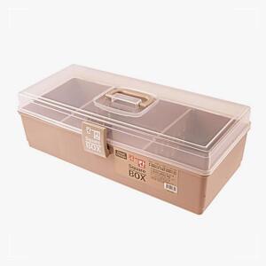 [2개구성] 핸디 칸칸스퀘어 특대색상랜덤 상자 보관함 수납함 통 가방 박스 공구 소품 NWFG1M2M