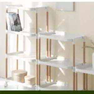 이동식 선반 4단 565x355x1035mm 미용실트레이 이동트레이