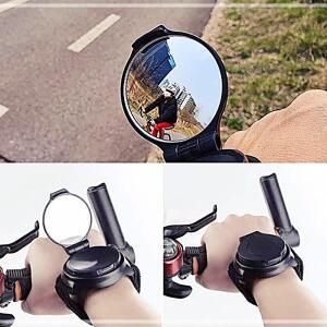 [2개구성] camping 백 후사경 자전거 거울 손목 안전 미러 라이딩 LW8706D1
