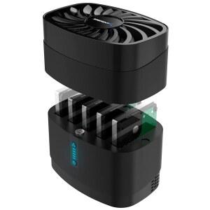 냉각 팬이 내장된 2.5 u201D SATA HDD 및 SSD를 위한 SABRENT 5-Bay USB-C 도킹 스테이션(DS-5R15)