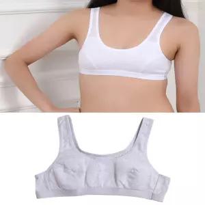 청소년 스포츠브라 75a 80a 85a 중학생 브래지어 흰색 그레이 브라