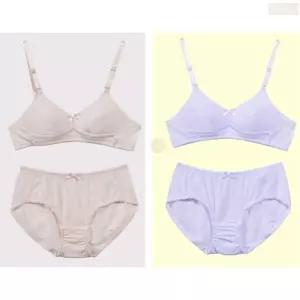 여자 중학생 주니어 2단계 속옷 브라자 팬티 셋트 브라팬티세트 이너웨어