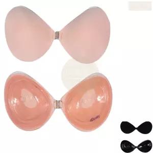 국산 끊없는브라 붙이는브라 누드브라 살색 검정 원피스 드레스 여성용