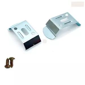 4cm폭 버티컬 버티칼 블라인드 클립 6개 크립 철물 브라켓 브라킷