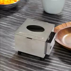 스텐레스 네프킨함 스텐 냅킨통 네프킨 케이스 냅킨홀더 티슈함 메모지 꽂이함 (메모)