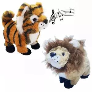 움직이는 호랑잉인형 사자인형 강아지 장난감동물로봇 aVr9+5VbG