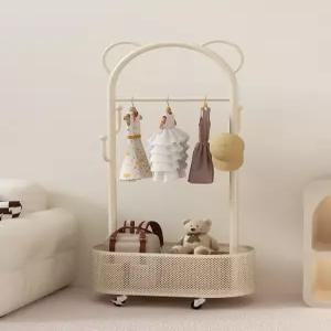 MONI 어린이행거 다걸어 키즈 이동 현관앞옷걸이 행거 성인용  유아행거 이동형행거