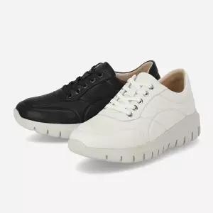 [롯데백화점]엘칸토 여성쿠션UP 양가죽 컴포트 캐주얼화  LCWC37U613 블랙