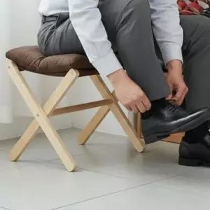 스툴 틈새 간편 신발장 의자 접이식 슈벤치 유치원 현관문 휴대용 수납