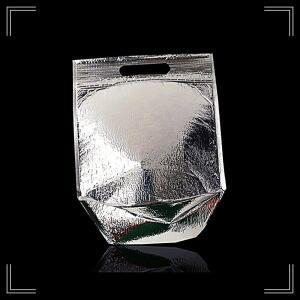 [2개구성] 25X28cm 봉투 백 밑면5.5cm 보온 10P 파우치 재 은박 지퍼 보냉 아이스 발포지 포장용 HW8984A3