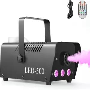 무선 리모컨과 14가지 색상의 RGB LED 기계 스테이지 쇼 파티 장착된 DJ 안개 스모크 웨딩 조명이 야외용