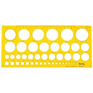 [2개구성] 템플릿 템플렛 문구 사무 NO.150 사무용품 원형정규 산키스 템플레이트 학용품 HWAD3B8D