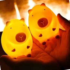 카피바라 무드등 캐릭터 LED 수면등 인테리어 조명 캠핑 램프