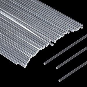 [미국배송] 200개 8인치 투명 아크릴 막대 2MM 다웰 케이크 토퍼 식물 말뚝용 원형 플라스틱 다웰 커튼 풀 리테이닝 샤워로드