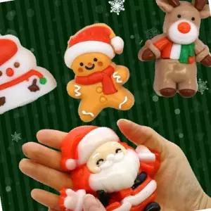 크리스마스 산타 말랑이 대형 스퀴시 루돌프 눈사람 캐릭터 인형