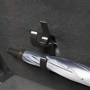 차량용 우산 홀더 2개 세트 트렁크 걸이 클립 시트 바이저 트럭 보트 유모차용 보관함 정리함