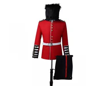 근위병 제복 영국 뮤지컬 왕실 가드 코스프레 연극 의상 유니폼 연출