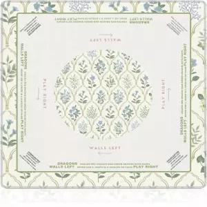 그랜드 밀레니얼 블루 앤 그린 플로럴 포커 315 매트315 테이블 트렐리스 아메리칸 노이즈 마작 게임