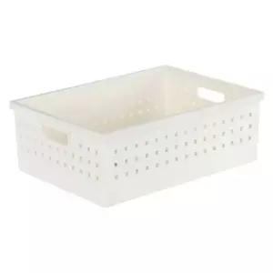 3호 화이트 수납정리박스 프랑코 바스켓 창신리빙 생활용품