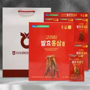 유쎌스토어 고려6년근 발효홍삼 70ml x 30포 x 4개 홍삼원액