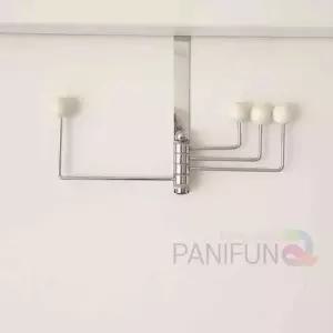 옷걸이 회전 행거 후크 4구 옷걸이행거봉 수납행거 옷걸이행거4단 도어행거 도어후크옷걸이