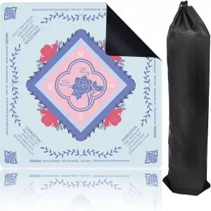 테이블용 글리세녹스 마작 매트 미국 마작보드 게이밍 315315인치 포함블루 프리미엄 검은색 수납 게임용