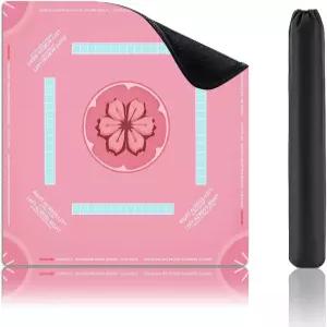 마작 매트 324×324인치 휴대용 재사용 가능 및 카드 청소하기 포커 쉽고 않는 도미노 변색되지 게임