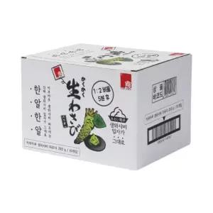 카쿠카쿠 와사비 분 파우더 200g 10개 식사 정식 회식 중식 즉석요리 일식