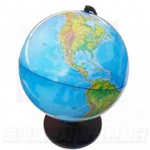 25cm 지구본 초등학생 지리 교육용 책상 인테리어 입체 세계지도