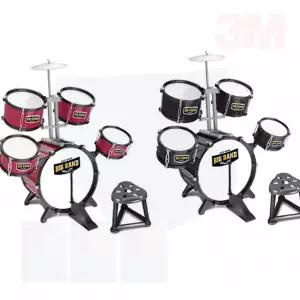 재즈 드럼장난감 유아용 미니 스틱 교육용 음악 의자포함 타악기