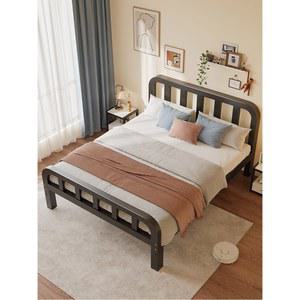 유럽풍 화이트 철제 공주 침대 프레임